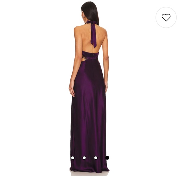 Kylie Lace Cutout Gown in Boysenberry
NICHOLAS #purple #gown #nicholas #… - Picture 3 of 5